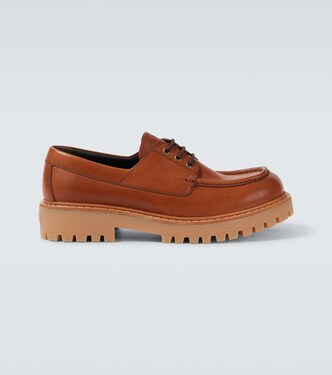 St. Moritz leather loafers | Prada
