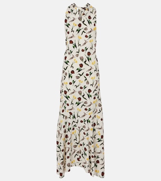 Robe midi à fleurs | Marni