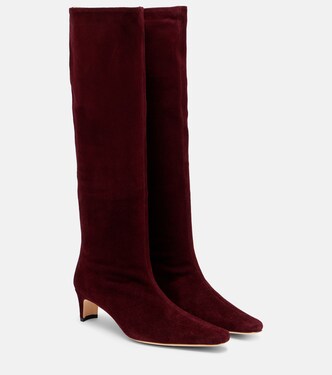 Wally 55 suede knee-high boots | Staud