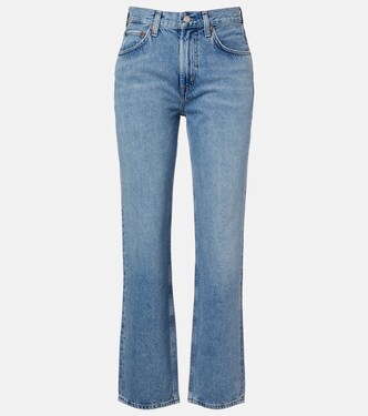 Valen high-rise straight jeans | Agolde