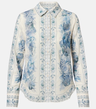 Wanderlust cotton shirt | Zimmermann