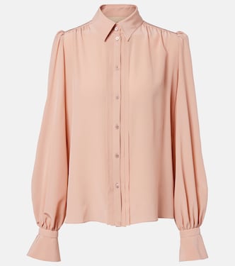 Blusa de crepé de china de seda | Valentino