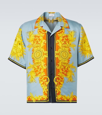 Printed silk shirt | Versace