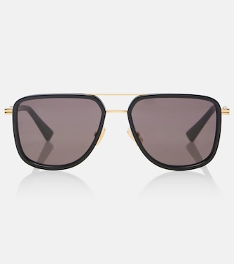 Metal Combi aviator sunglasses | Bottega Veneta