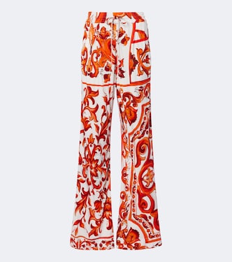 Pantalon ample Majolica | Dolce&Gabbana