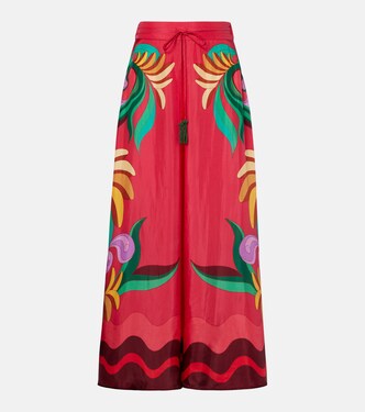 Banana Queen printed palazzo pants | Farm Rio