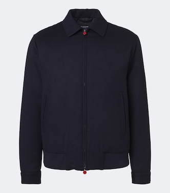 Bomberjacke aus Wolle | Kiton