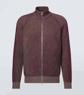 Cardigan aus Rippstrick | Brunello Cucinelli