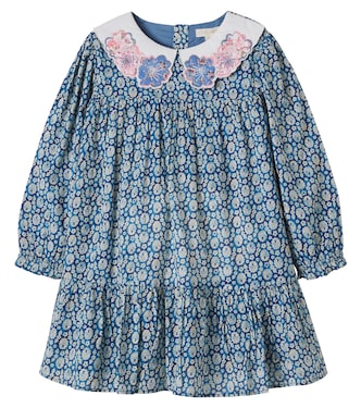 Solena embroidered cotton voile dress | Louise Misha