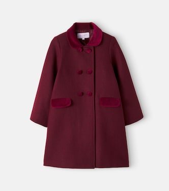 Arrieta double-breasted wool-blend coat | La Coqueta