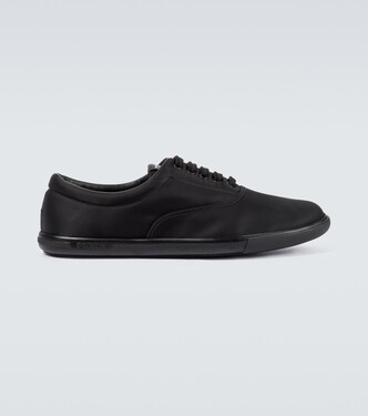 Nylon lace-up sneakers | Prada