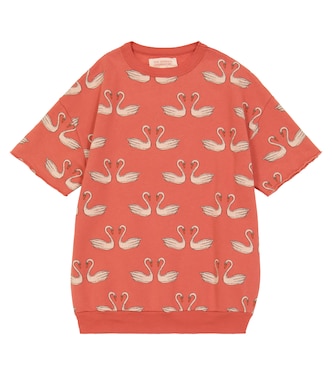 Printed cotton-jersey T-shirt | The Animals Observatory