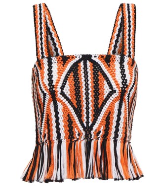 Top Amalia aus Makramee | Gabriela Hearst