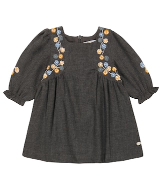 Baby embroidered cotton-blend dress | Tartine et Chocolat