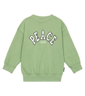 Mar printed cotton-blend sweatshirt | Molo