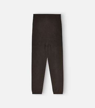 Wool blend leggings | Rick Owens Kids