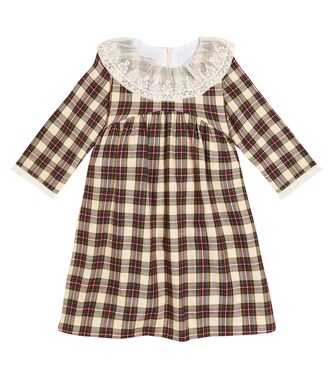 Tartan cotton dress | La Coqueta