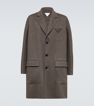 Wool and cashmere overcoat | Bottega Veneta
