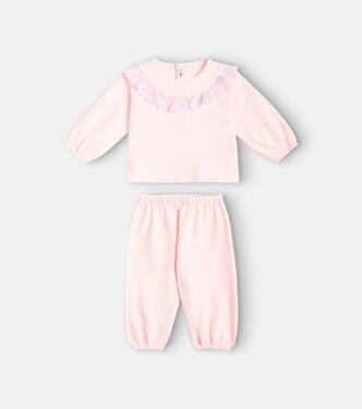 Baby cotton sweatshirt and sweatpants set | Il Gufo
