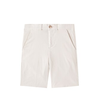 Calvin striped cotton-blend shorts | Bonpoint