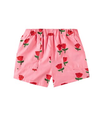Shorts Roses aus Baumwolle | Mini Rodini