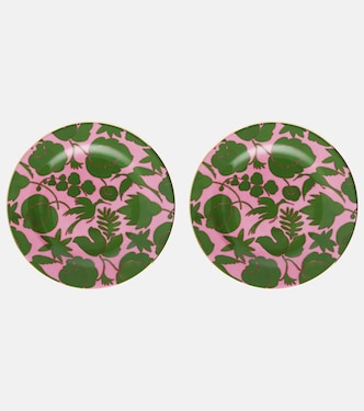 Wildbird set of 2 dessert plates | La DoubleJ