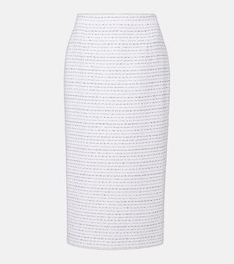 Sequined tweed midi skirt | Alessandra Rich