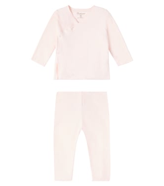 Baby Julia set of cotton sweater and pants | Bonpoint