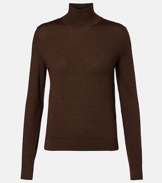 Tasmanian virgin wool turtleneck sweater | Loro Piana