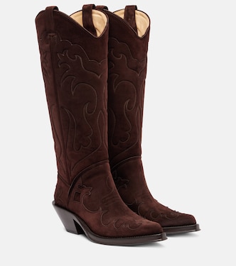 Capitana suede cowboy boots | Gabriela Hearst