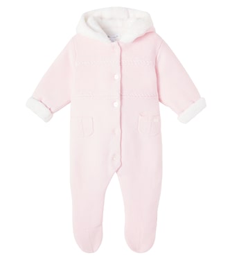 Baby - Tutina in maglia di cotone, lana e cashmere | Tartine et Chocolat