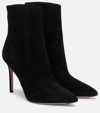 Ankle Boots Lisa 70 aus Veloursleder | Veronica Beard