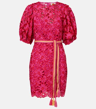 Belted lace minidress | Farm Rio