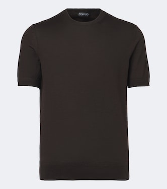 T-shirt en cachemire et soie | Tom Ford