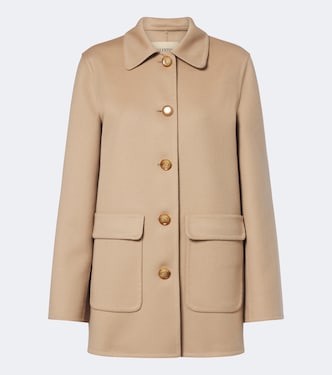 VLogo wool and cashmere jacket | Valentino