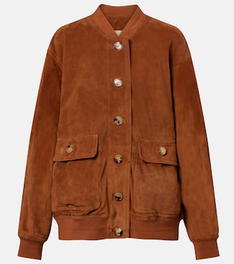 Caban suede bomber jacket | Valentino