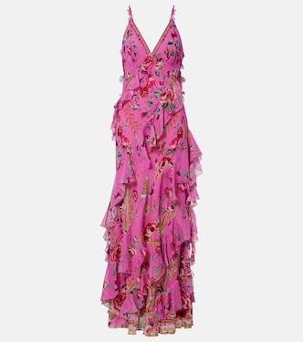 Maxikleid aus Seide | Camilla