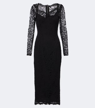Lace midi dress | Dolce&Gabbana