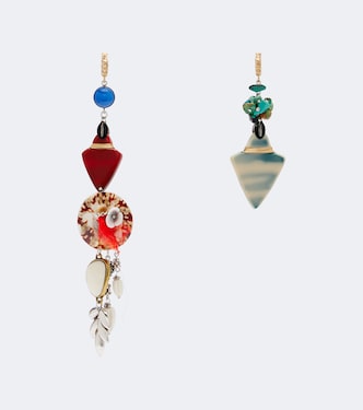 Anna asymmetric drop earrings | Isabel Marant