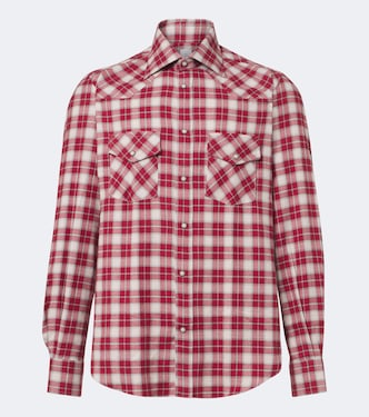 Plaid cotton shirt | Eleventy