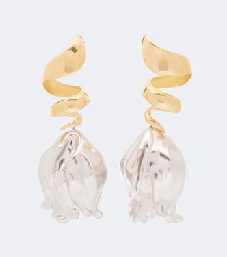 Laiton drop earrings | Chloé