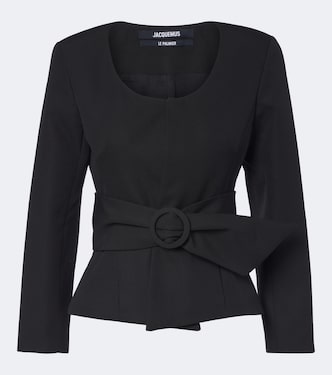 Giacca Miami in lana vergine con fiocco | Jacquemus