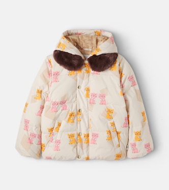 Printed puffer jacket | Mini Rodini