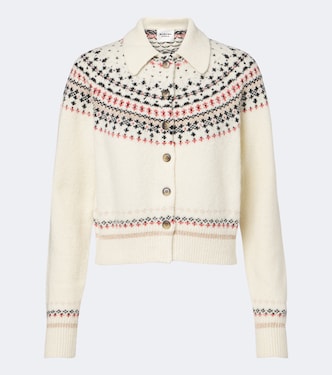 Zoe Fair Isle cotton and wool-blend cardigan | Marant Etoile