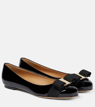 Ballerinas Varina aus Lackleder | Ferragamo