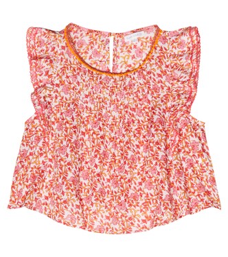 Amber floral top | Poupette St Barth Kids