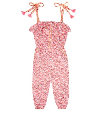 Astra floral jumpsuit | Poupette St Barth Kids