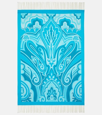Paisley cotton blanket | Etro
