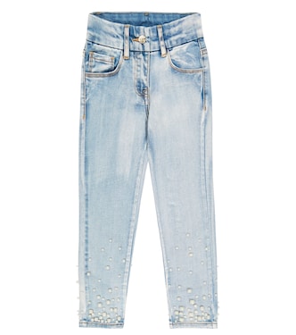 Embellished jeans | Monnalisa