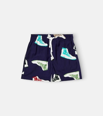 Short de bain Skel Top imprimé | Amiri Kids